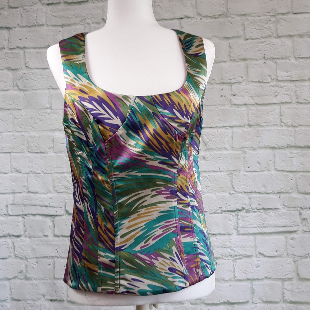 Marciano silk bustier / corset size medium